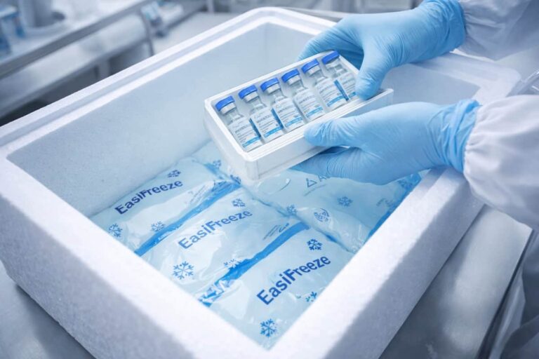 Passive vs active systems in pharmaceutical logistics