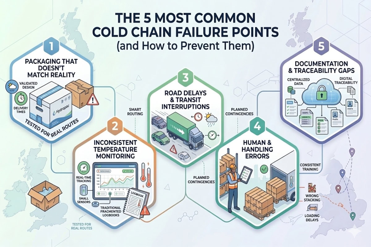 The 5 Most Common Cold Chain Failure Points and How to Prevent Them